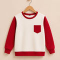 Cream & Red Sweatshirt