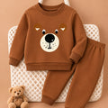Brown Bear Printed Kids Tracksuit – Boys & Girls | Sara’s Lounge