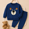 Blue Bear Printed Kids Tracksuit – Boys & Girls | Sara’s Lounge